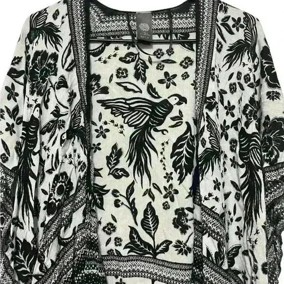 Vince Camuto Bird Floral Topper, Tropical, One Size - Picture 4 of 8